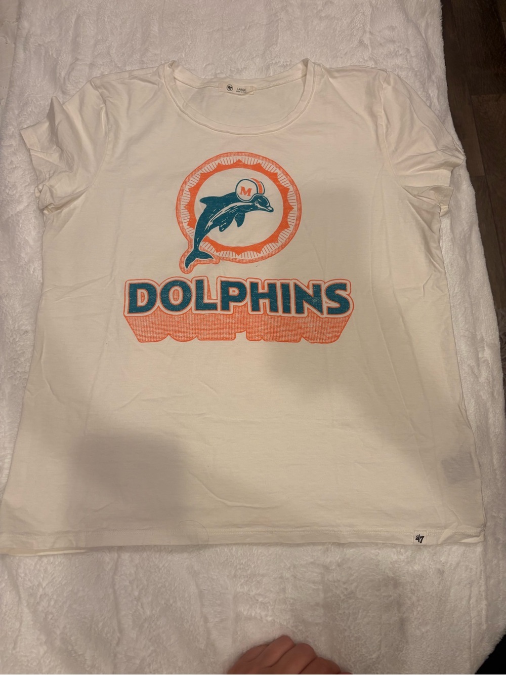 Women’s MIAMI Dolphin’s tee L